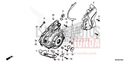 GENERATOR COVER CRF1000A2K de 2019